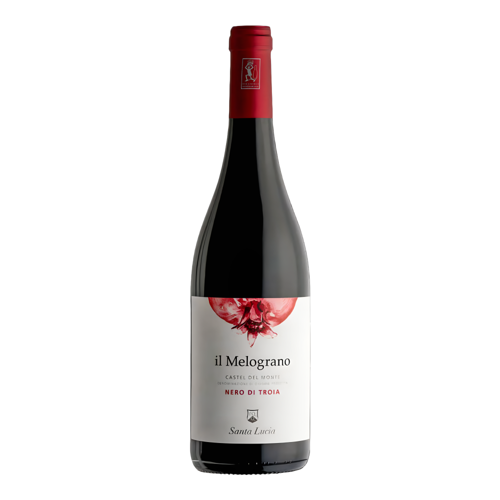 Santa Lucia, Nero di Troia Castel del Monte Il Melograno 2020, Bottiglia 750 ml