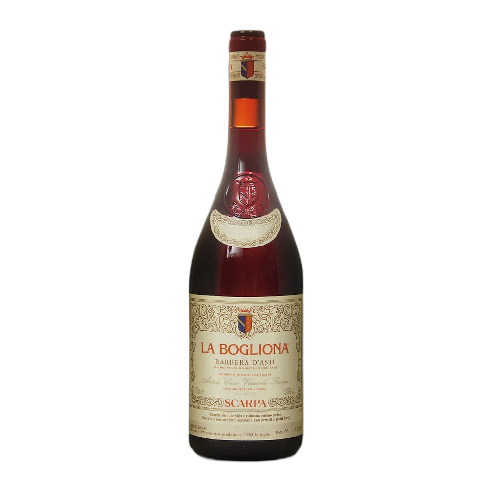 Scarpa, Barbera d'Asti La Bogliona 1998, Bottiglia 750 ml