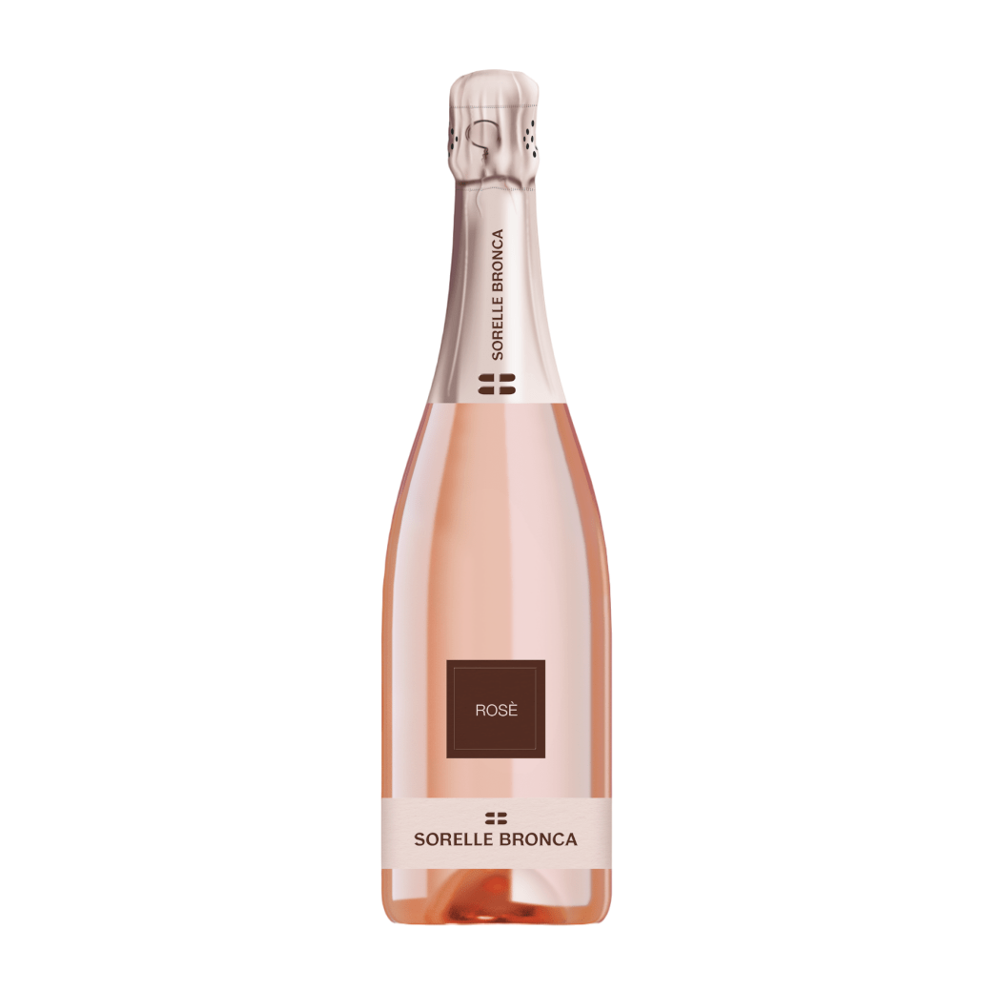 Sorelle Bronca, Prosecco Rosé di Treviso Millesimato Brut 2022, Bottiglia 750 ml