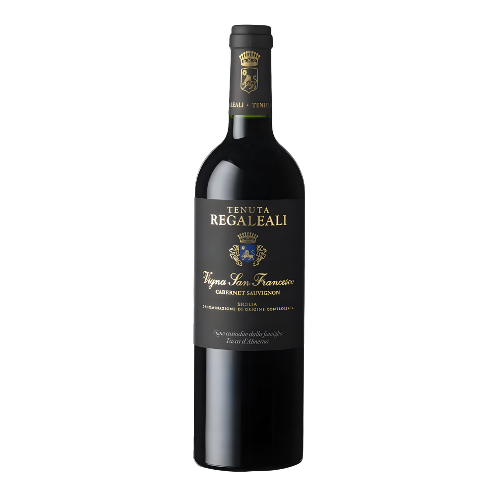 Tasca d'Almerita - Tenuta Regaleali, Cabernet sauvignon Vigna San Francesco 2019, Bottiglia 750 ml