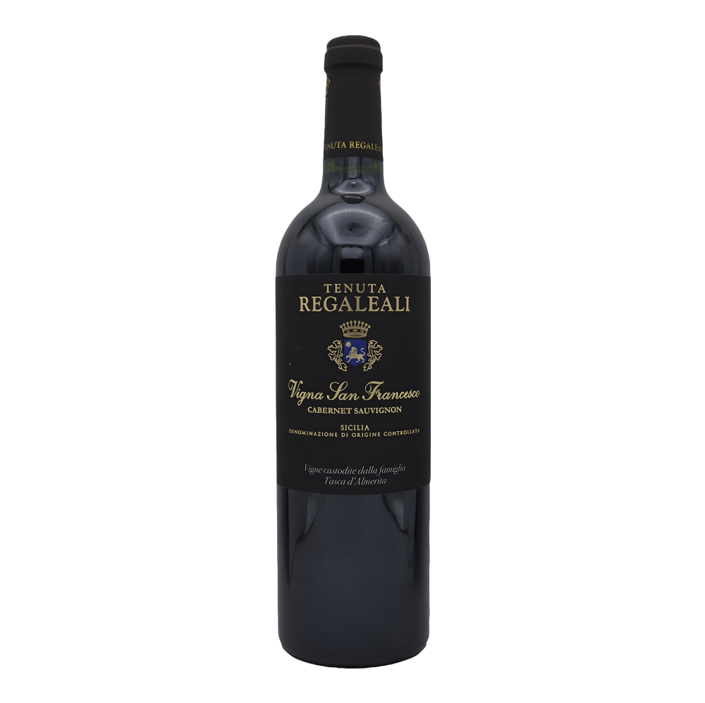 Tasca d'Almerita - Tenuta Regaleali, Cabernet sauvignon Vigna San Francesco 2020, Bottiglia 750 ml