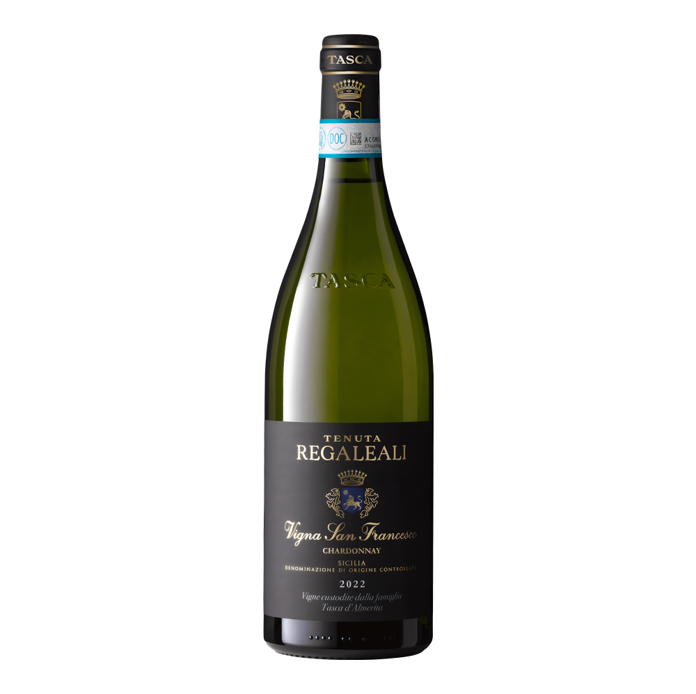 Tasca d'Almerita - Tenuta Regaleali, Chardonnay Vigna San Francesco 2022, Bottiglia 750 ml