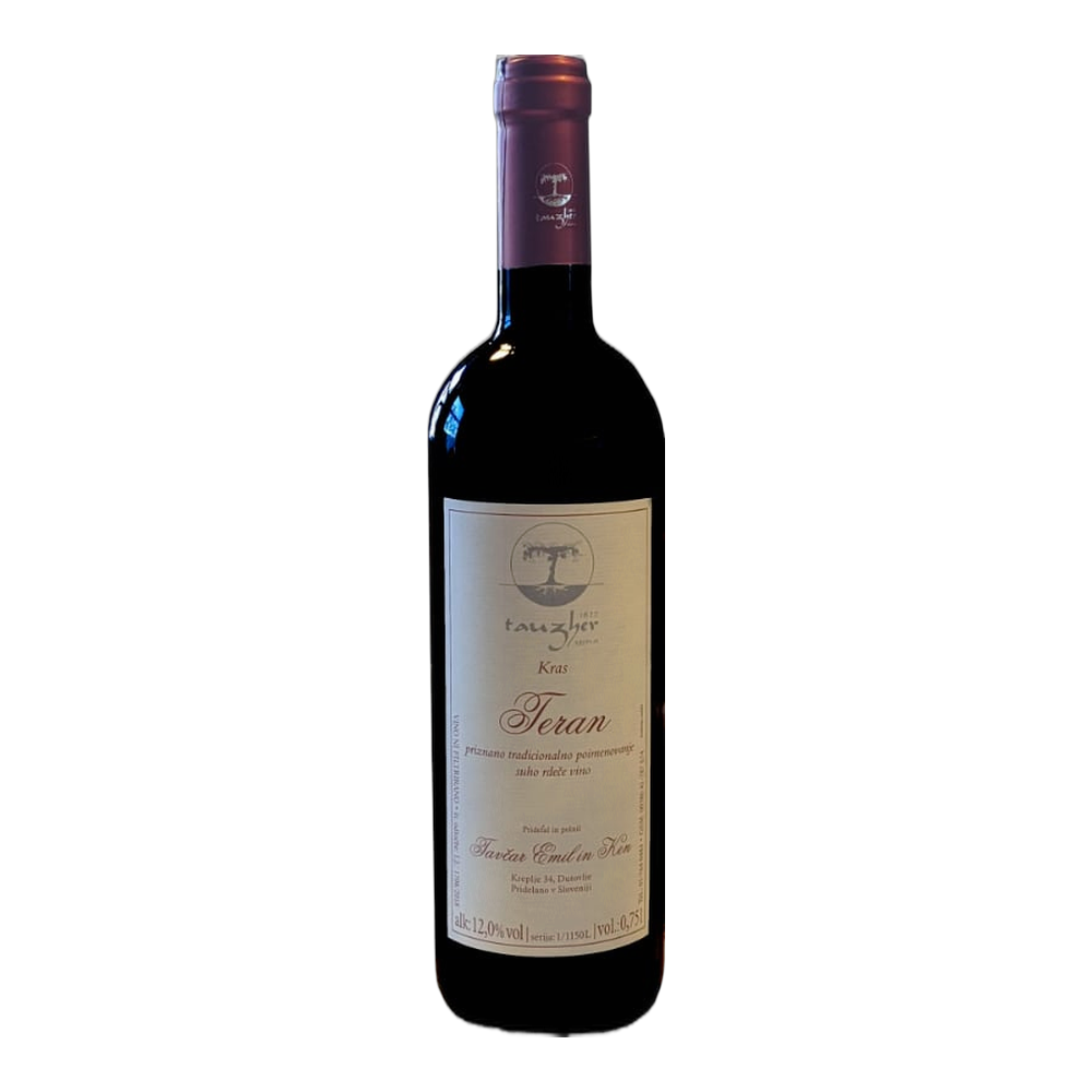 Tauzher - Emil Tavcar, Teran Kras 2016, Bottiglia 750 ml