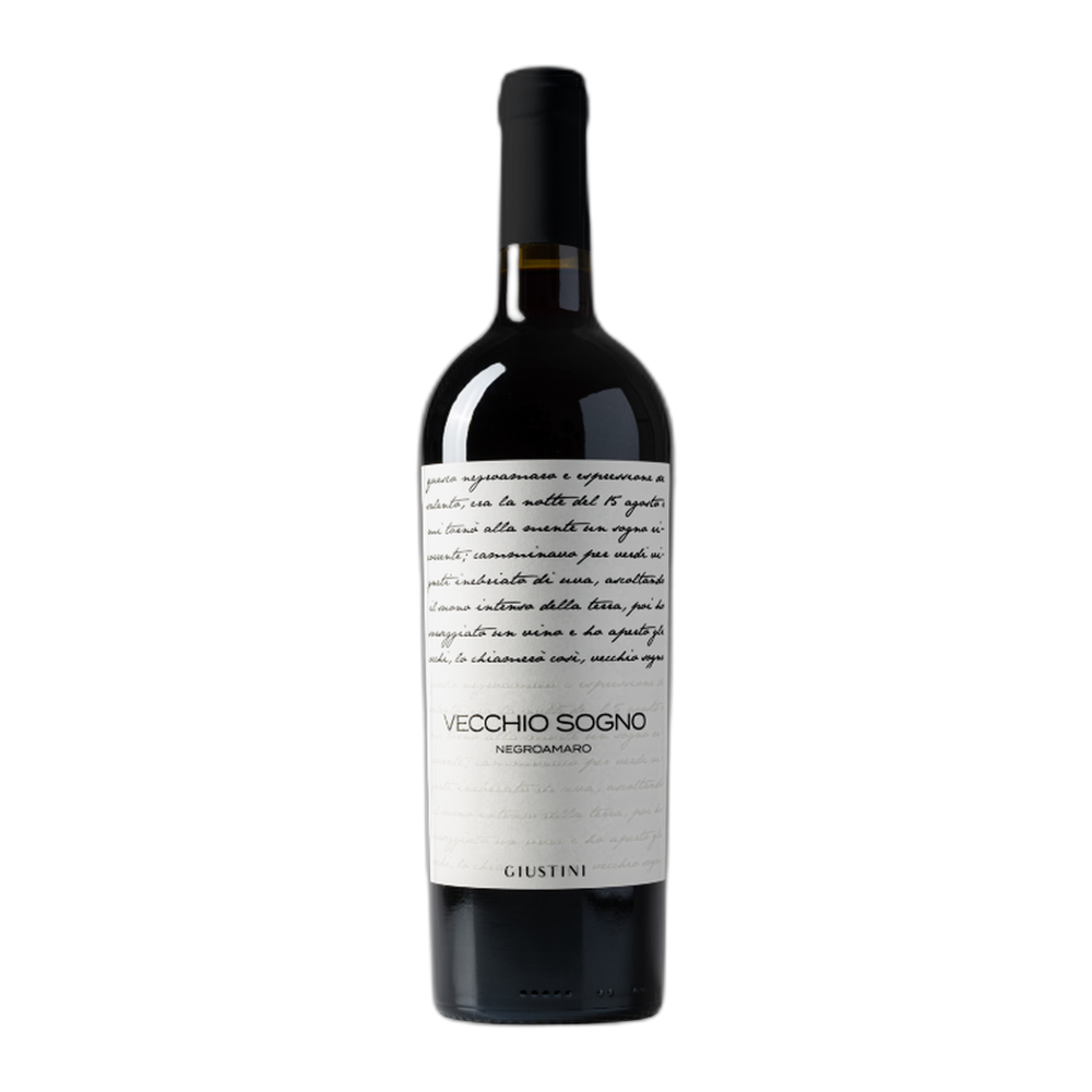 Tenuta Giustini, Negroamaro Vecchio Sogno 2023, Bottiglia 750 ml