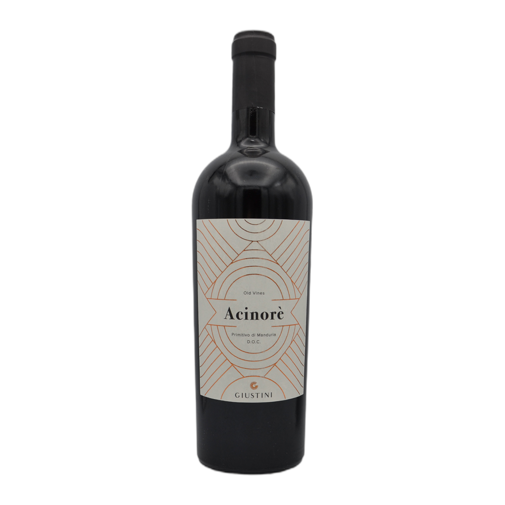 Tenuta Giustini, Primitivo di Manduria Acinorè Old Vines 2022, Bottiglia 750 ml