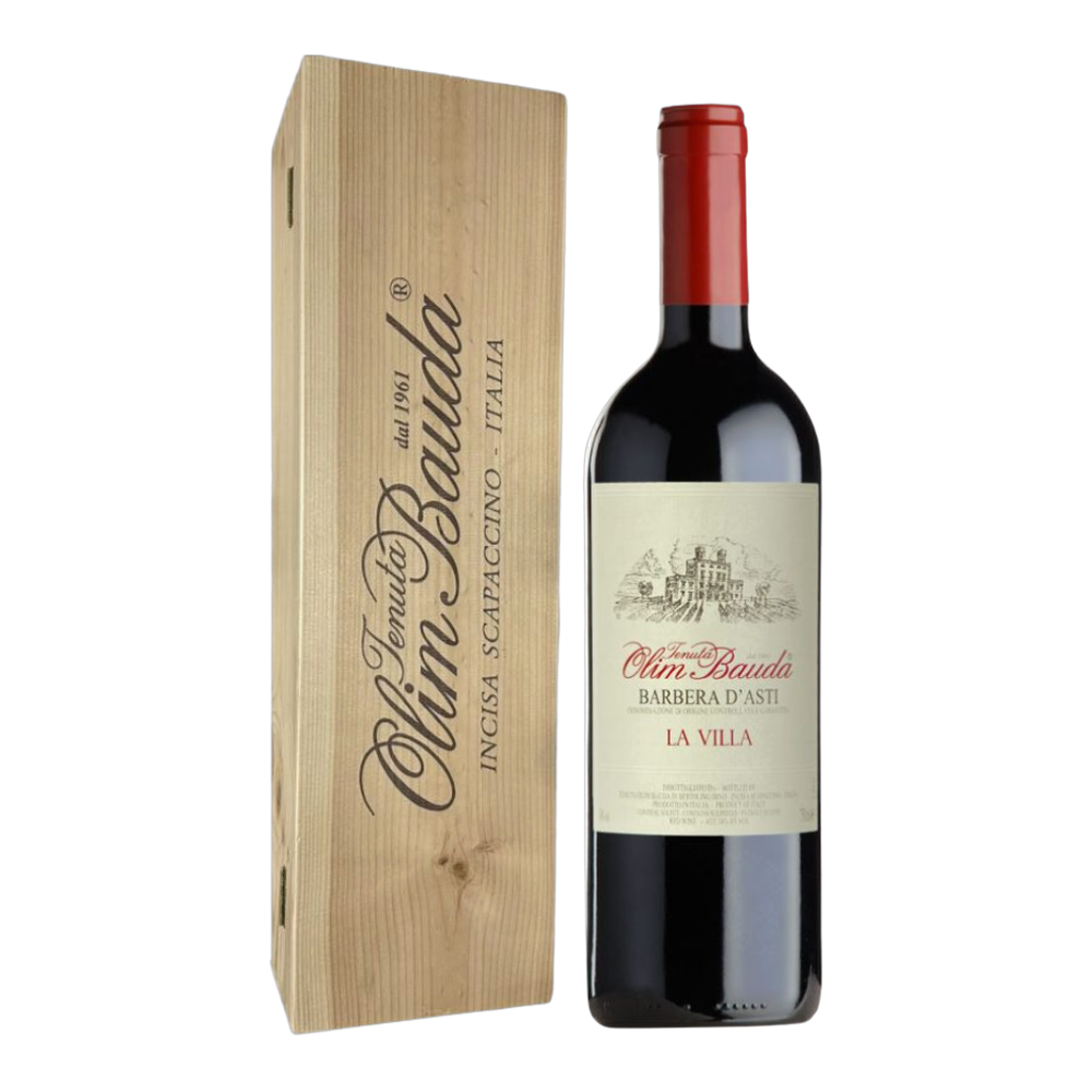 Tenuta Olim Bauda, Barbera d'Asti La Villa 2023, Doppia Mgm cassa legno 3000 ml