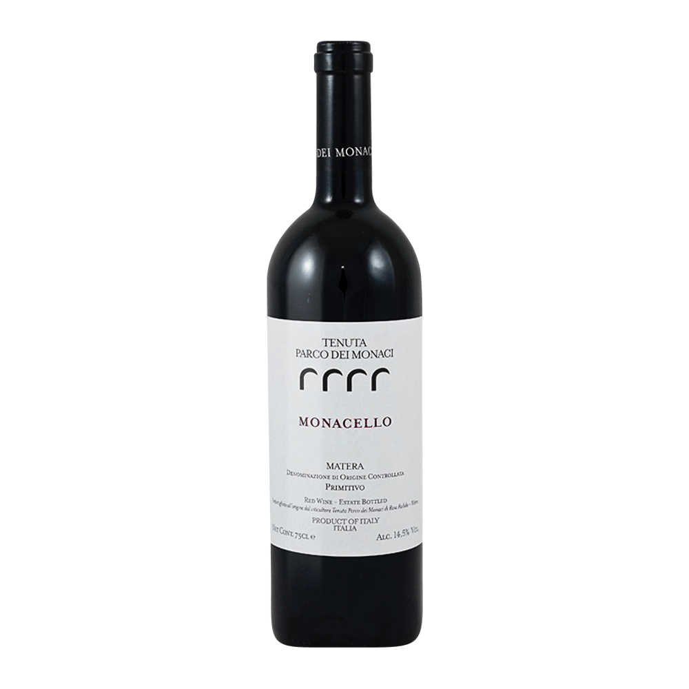 Tenuta Parco dei Monaci, Primitivo Matera Monacello 2020, Bottiglia 750 ml