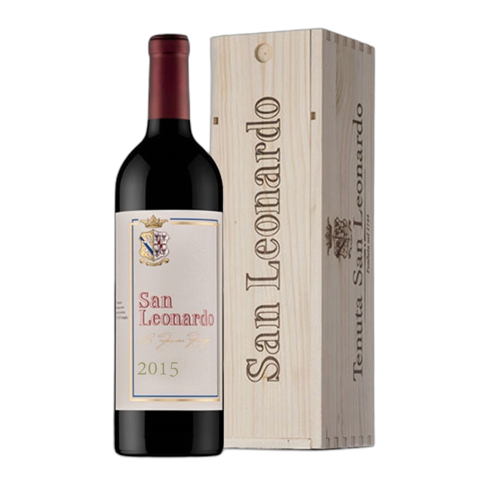 Tenuta San Leonardo, San Leonardo 2015, Bottiglia cassa legno 750 ml