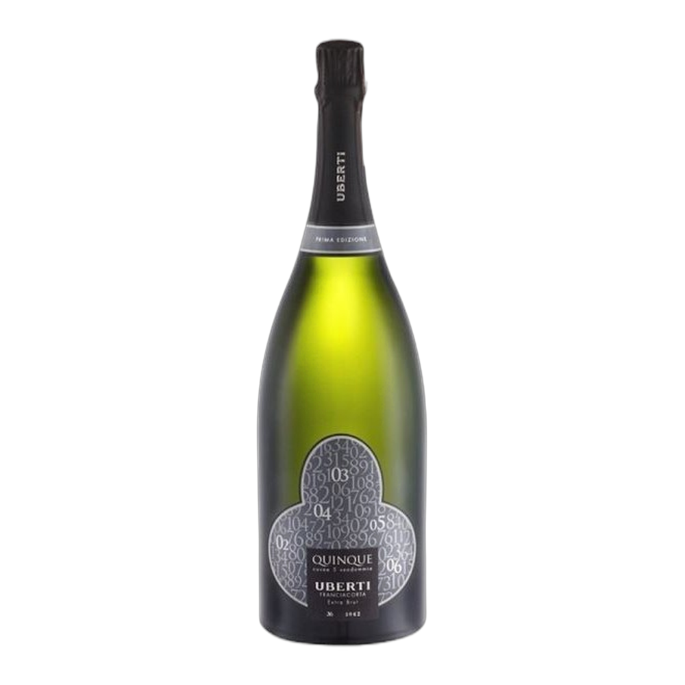 Uberti, Franciacorta Quinque Extra brut, Magnum 1500 ml