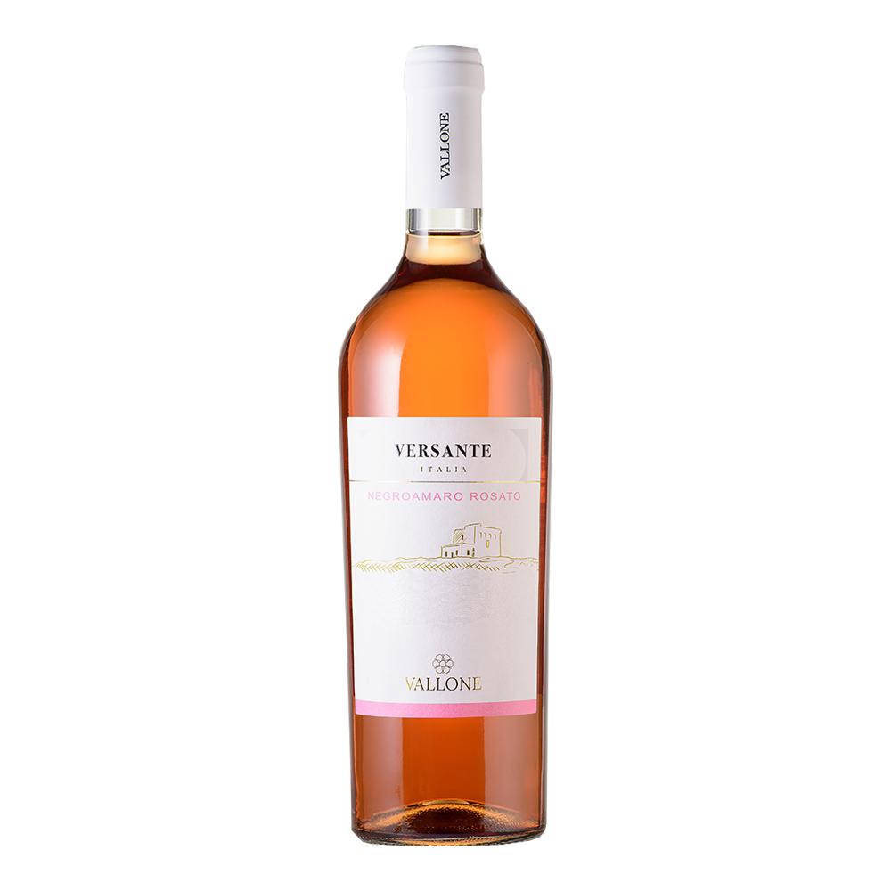 Vallone, Negroamaro Rosato Versante 2023, Bottiglia 750 ml