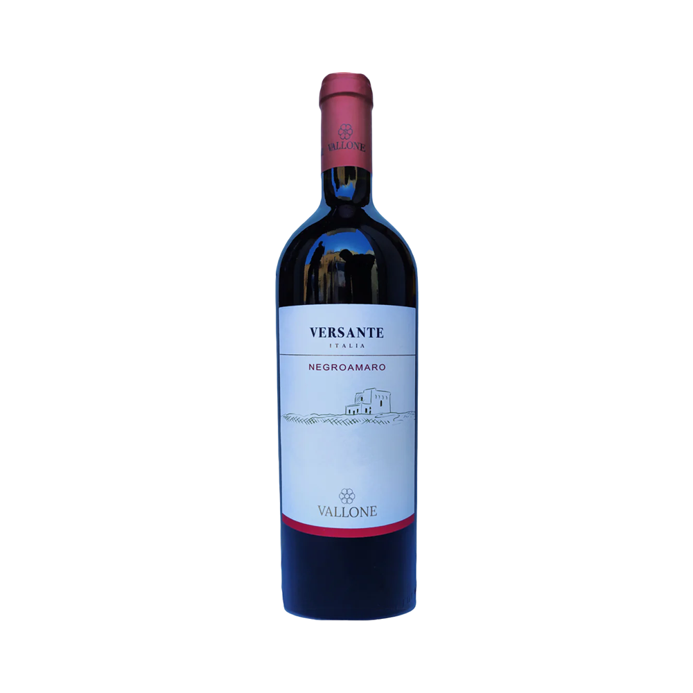 Vallone, Negroamaro Versante 2023, Bottiglia 750 ml