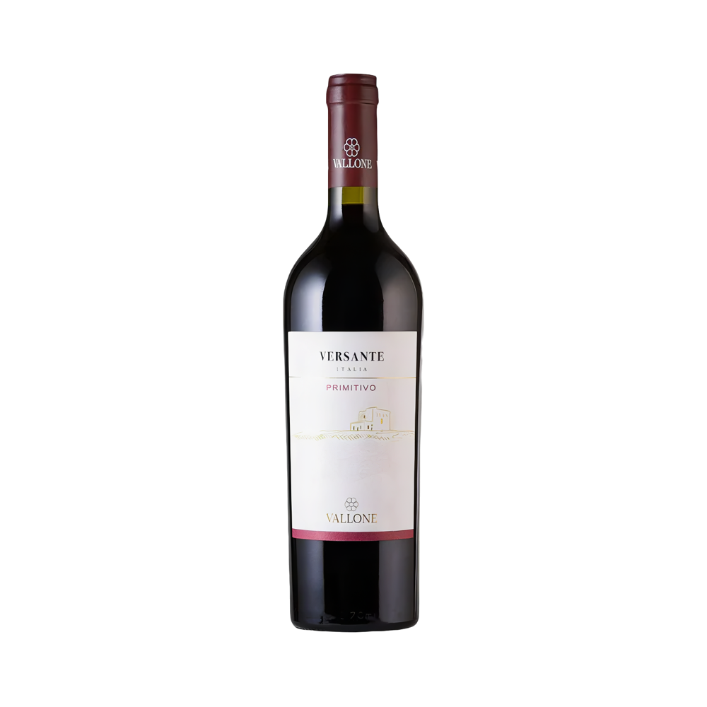 Vallone, Primitivo Versante 2023, Bottiglia 750 ml