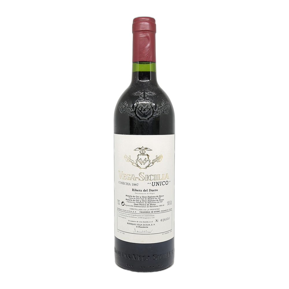 Vega Sicilia, Único 1987, Bottiglia 750 ml