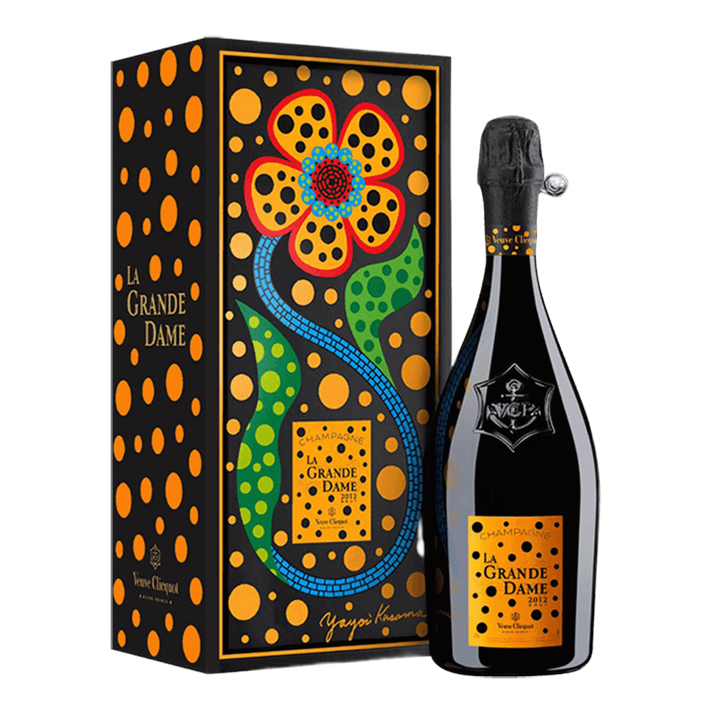 Veuve Clicquot-Ponsardin, La Grande Dame by Yayoi Kusama Grand Cru 2012, Bottiglia con astuccio 750 ml