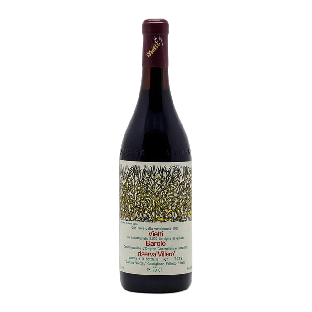 Vietti, Barolo Riserva Villero 1982, Bottiglia 750 ml