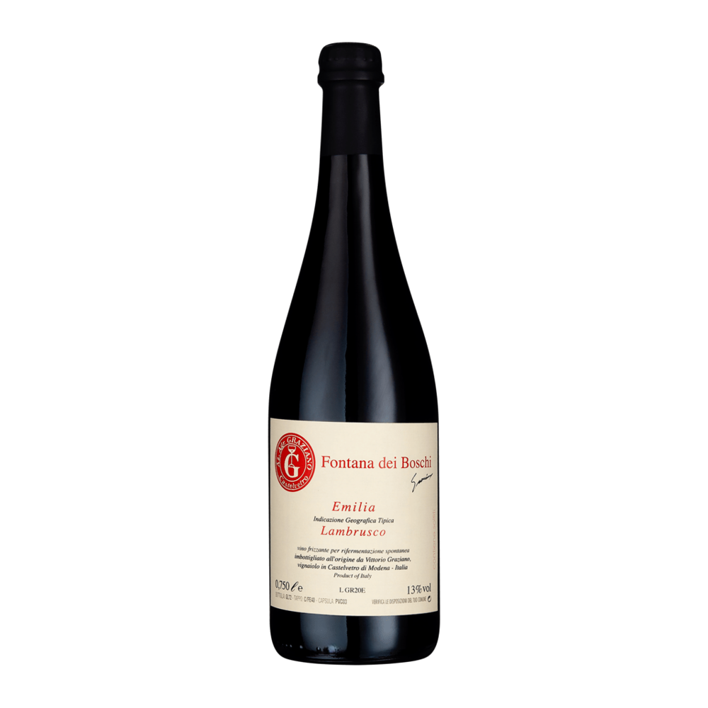 Vittorio Graziano, Lambrusco Fontana dei Boschi 2023, Bottiglia 750 ml