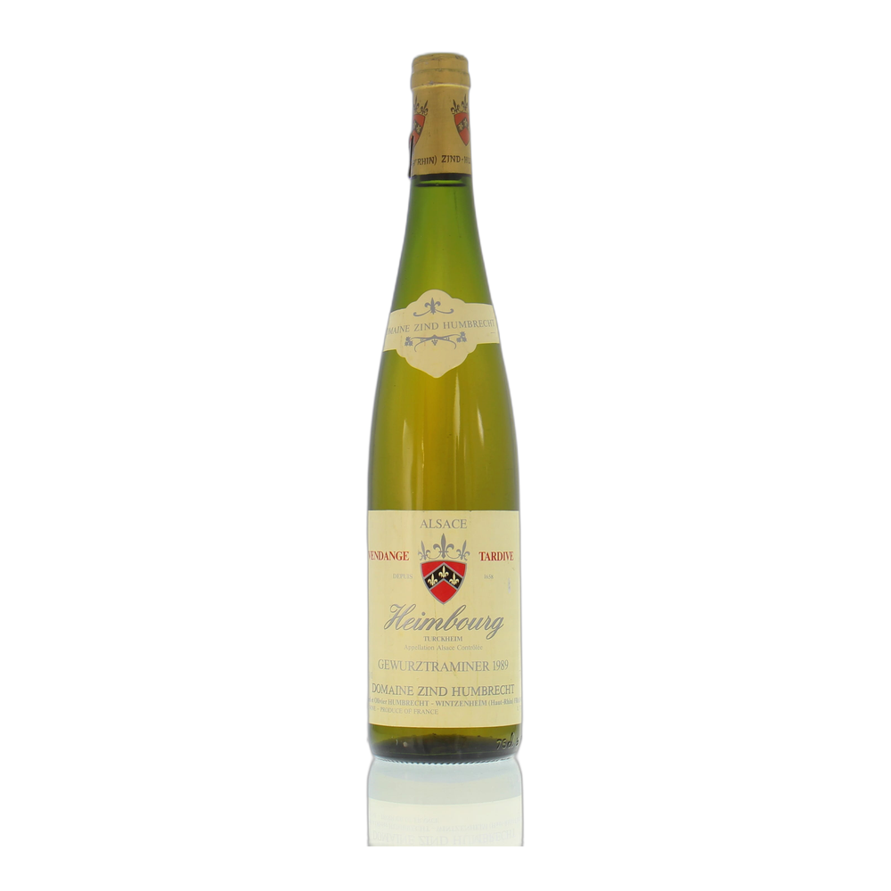 Zind Humbrecht, Gewürztraminer Heimbourg Vendange Tardive 1989, Mezza bottiglia 375 ml